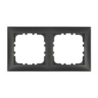 Рамка LK Studio 2-постовая (черный бархат) LK60 864208-1