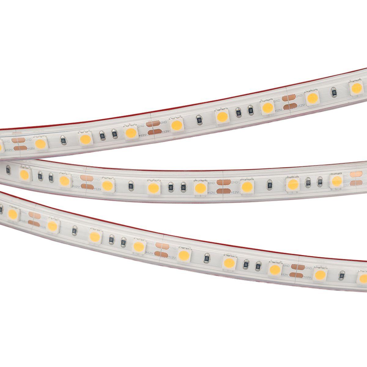 Светодиодная влагозащищенная лента Arlight 4W/m 60Led/m 5060SMD дневной белый 5M RTW-PS-B60-12mm 12V Day4000 022324(2)