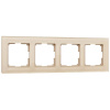 Рамка Werkel Favorit на 4 поста шампань W0041111 4690389159978