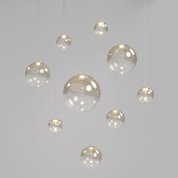 Подвесной светодиодный светильник Eurosvet Wonder 50230/1 Led янтарный