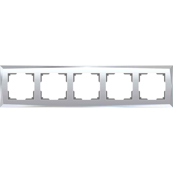 Рамка на 5 постов зеркальная Werkel W0051220 4690389158896