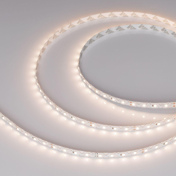 Светодиодная лента Arlight 8W/m 80Led/m 2835SMD теплый белый 5M RZ-A80-8mm 24V Warm3500 046014