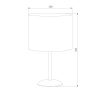 Настольная лампа TK Lighting 5278 Tercino Blue