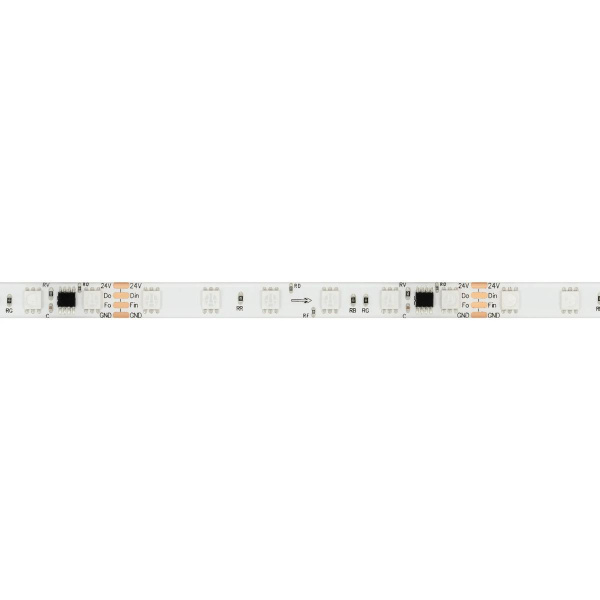 Светодиодная лента Arlight 12W/m 60LED/m 5060SMD разноцветный 5М SPI-SE-B60-10mm 24V 039601