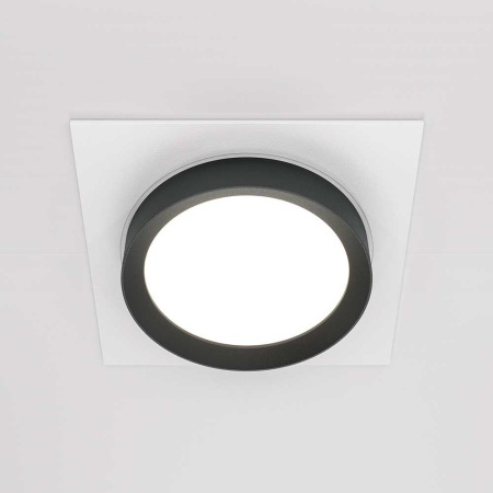 Встраиваемый светильник Maytoni Hoop DL086-GX53-SQ-WB