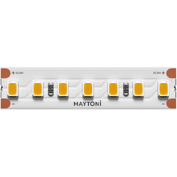 Светодиодная лента Maytoni 17W/m 168LED/m 2835SMD теплый белый 5M 201090