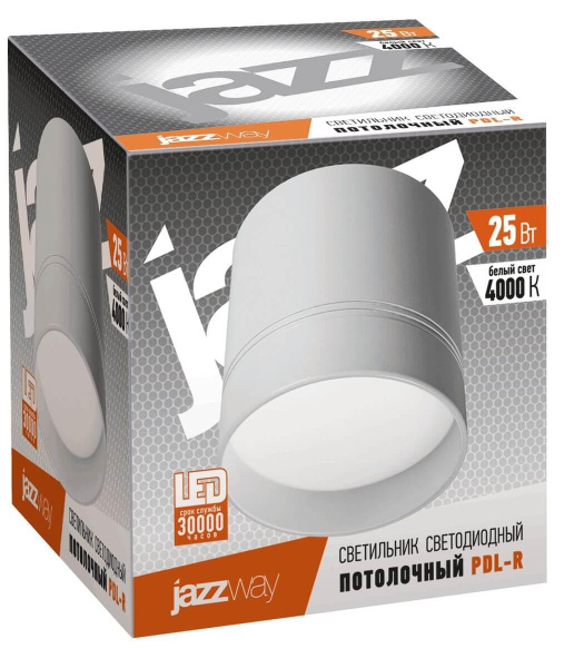Потолочный светодиодный светильник Jazzway PDL-R 5005716