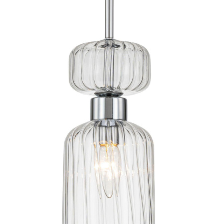 Подвесной светильник Escada Gloss 1141/1S Chrome/Clear