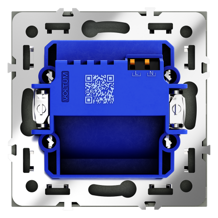 Подсветка светодиодная встраиваемая VOLTUM S70, (черный матовый)
