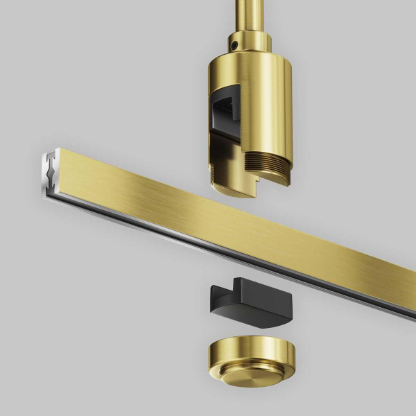 Крепление потолочное Maytoni Technical Accessories for tracks Flarity TRA159C-SL1-BS