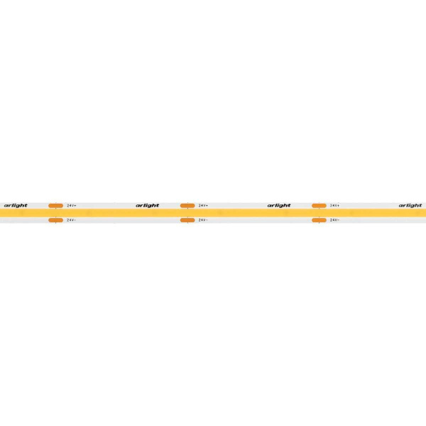 Светодиодная лента Arlight 8W/m 480LED/m CSP дневной белый 5M COB-X480-8mm 24V Day4000 039058