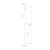 Подвесной светильник TK Lighting 6410 Piano Black