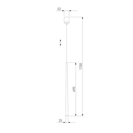 Подвесной светильник TK Lighting 6410 Piano Black