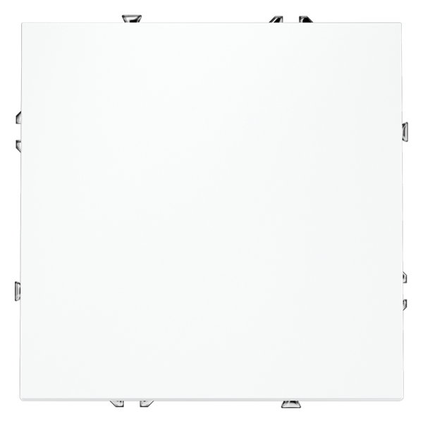 Проходной переключатель встраиваемый VOLTUM S70 одноклавишный 10А, (белый матовый)