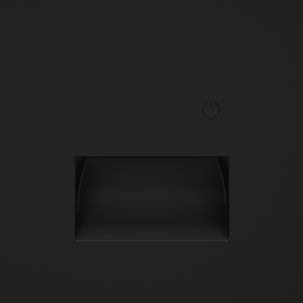 Подсветка светодиодная встраиваемая VOLTUM S70 с датчиком, (черный матовый)