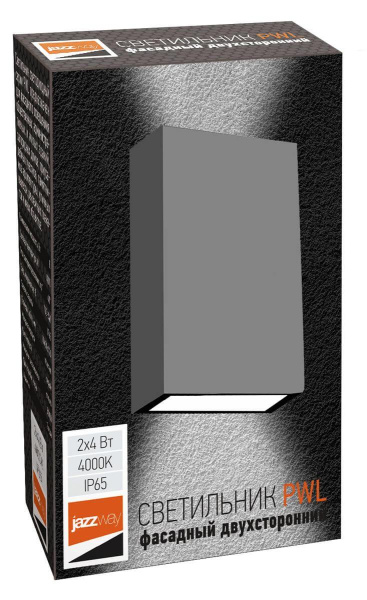 Уличный настенный светодиодный светильник Jazzway PWL-12080/40D 5024786