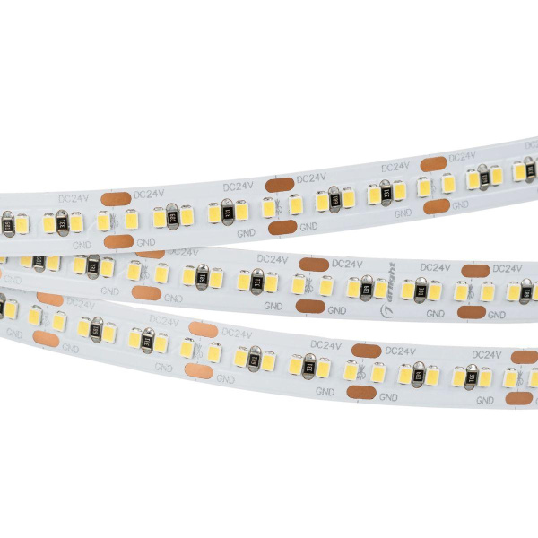 Светодиодная лента Arlight 8W/m 300Led/m 2216SMD холодный белый 5M MICROLED-M300-8mm 24V Cool 8K 028617(2)