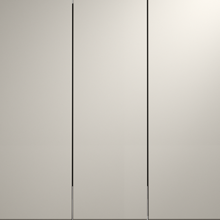 Выключатель встраиваемый VOLTUM S70 трехклавишный 10А, (кашемир)