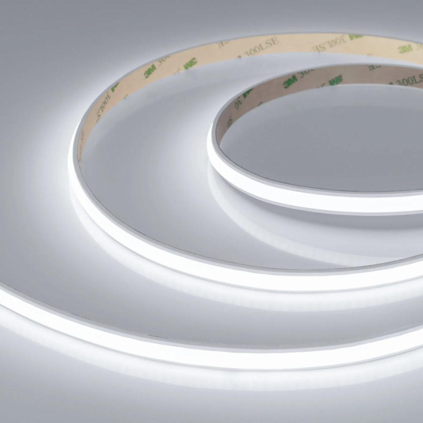 Светодиодная лента герметичная Arlight 10W/m 280LED/m 2835SMD холодный белый 5M RTW-PW-A280-10mm 24V 041109