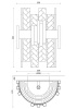 Настенный светильник Moderli Stasy V9011-2W