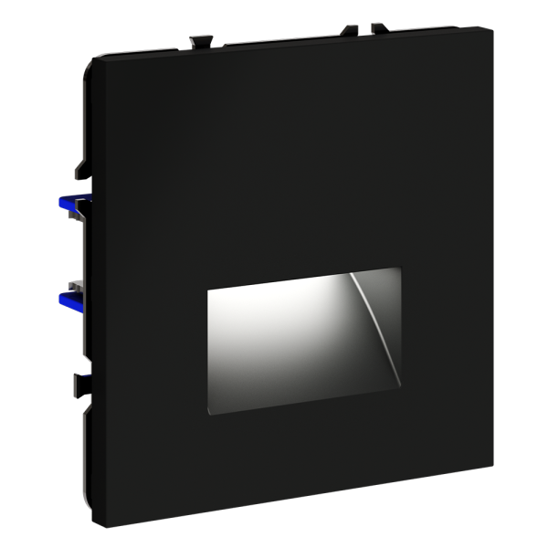 Подсветка светодиодная встраиваемая VOLTUM S70, (черный матовый)