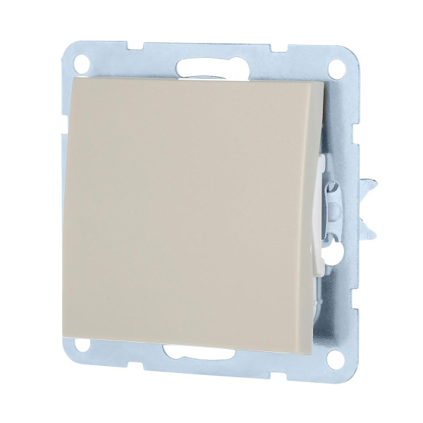 Выключатель LK Studio 1-кл.(схема 1) 16 A, 250 B (бежевый) LK60 860101-1