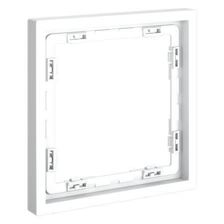 Рамка пластиковая VOLTUM S70 на 1 пост, (белый матовый)