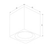 Потолочный светодиодный светильник Elektrostandard Matrix 25051/LED a065287