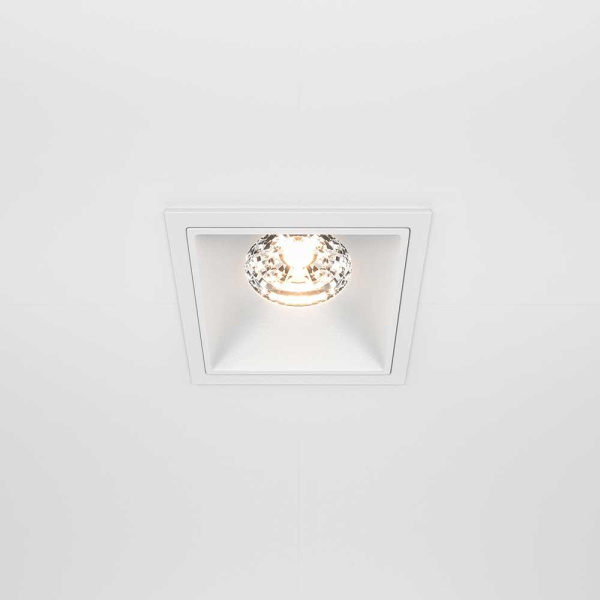 Встраиваемый светильник Maytoni Alfa LED DL043-01-15W3K-SQ-W