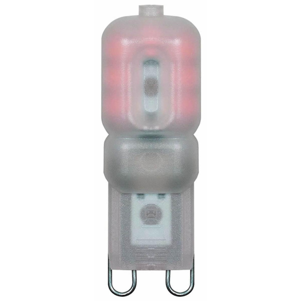 Лампа светодиодная Feron G9 5W 4000K Прямосторонняя Матовая LB-430 25637