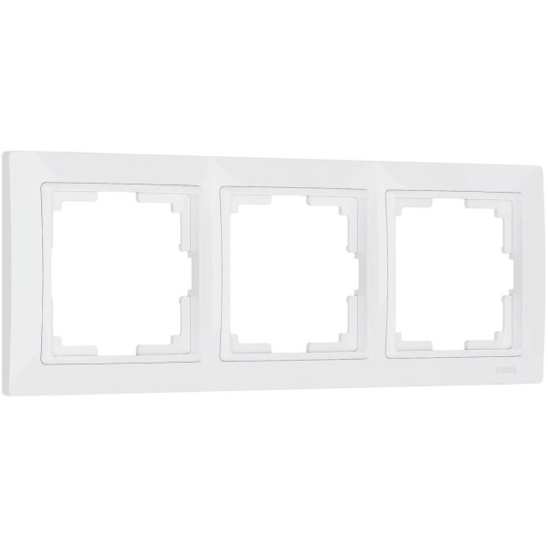 Рамка на 3 поста Werkel Snabb basic белый W0032001 4690389161384