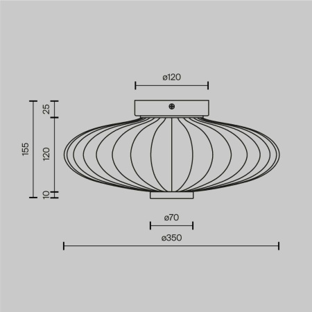 Настенный светодиодный светильник Maytoni Amulet MOD555WL-L4G3K