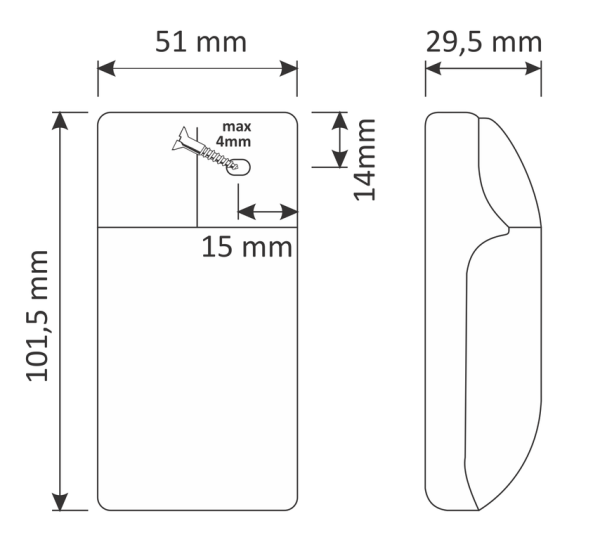Диммер CASAMBI DENBT380 (380W, Push Button)