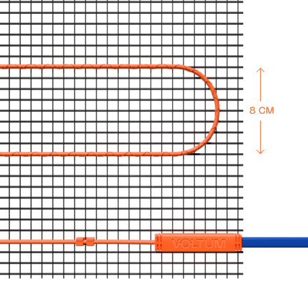 Нагревательный мат VLT01-200-6.0