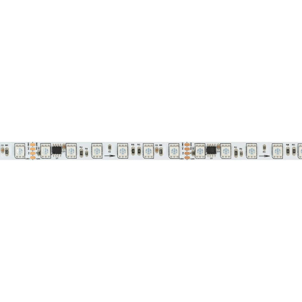 Светодиодная лента Arlight 16W/m 72LED/m 5060SMD разноцветный 5М DMX-B72-10mm 24V 037869
