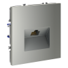 Розетка компьютерная встраиваемая VOLTUM S70 RJ45 кат.6, (сталь)