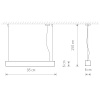 Подвесной светильник Nowodvorski Soft Led 90x6 7535