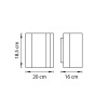 Настенный светильник Lightstar Nubi Legno 802615