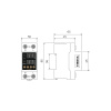 Реле напряжения Werkel 1P+N 63А W932P63R 4690389204425
