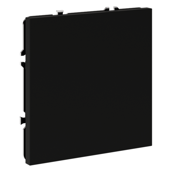 Заглушка VOLTUM S70 с суппортом, (черный матовый)